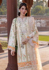 Lawn - Crimson - Flow Unstitched 26 - CFD#9A - SUN-KISSED LETTER