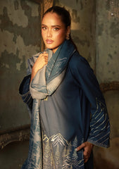 Winter - Sahar - Fall Edit - Embroidered 25 - AW1-25#Z11 - Caribbean Mist