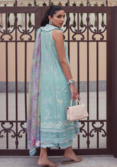 Lawn - Farah Talib Aziz - Luxury Unstitched - FTL25#07 - Alice Aqua