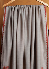 Pashmina Embroidered Border Shawl D#209 - Skin