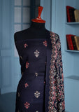 Winter Collection - Riwaj - Pashmina Embroidered Suit - Volume II - D#15 (A)