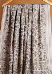 Pashmina Ari Work Jaaldar Shawl D#39 - L Skin