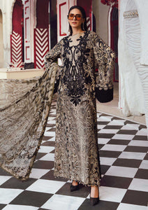 Winter - Maria B - Rani Mahal - M Prints 25 - MRM#02-B