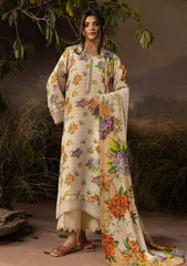 Winter - Riaz Arts - Neelum - Self Jacquard Leather Peach - NL25#02