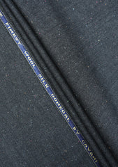 Cavani Tweed Silver Cloud Donegal Wool Fabric - D Grey