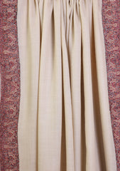 Pashmina Kashmiri Border Shawl D#165 - Skin