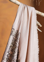 Pashmina Ari Work Jaaldar Shawl D#39 - L Skin