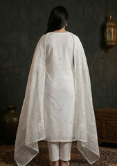 Formals - Riwaj - Fancy 26 -  Ari & Mukesh Work - 2 Pcs - D#01 - White 4
