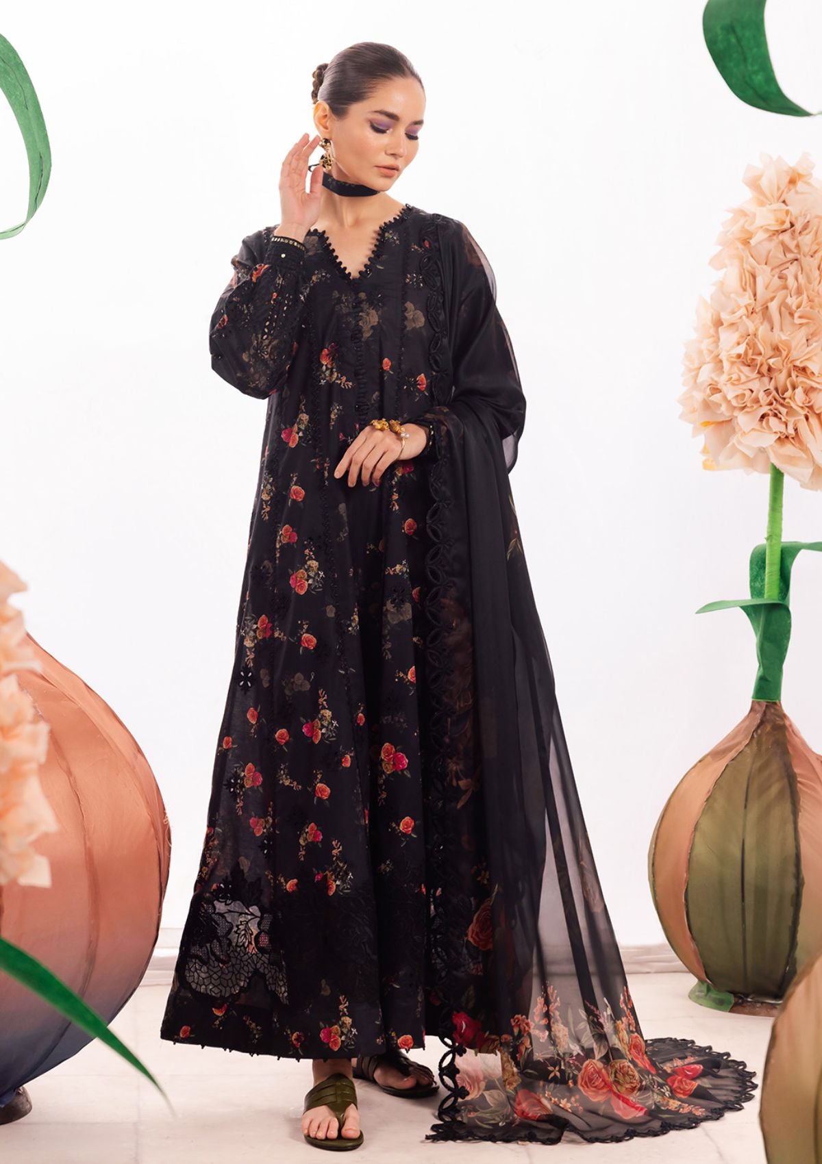 Lawn Collection - Iznik - EMBROIDERED LAWN - IL24#08