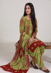 Winter - Rubaaiyat - Tie & Dye - 3 Pcs - D#21