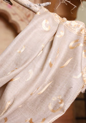 Pashmina Ari Work Jaaldar Scarf D#10 - Skin