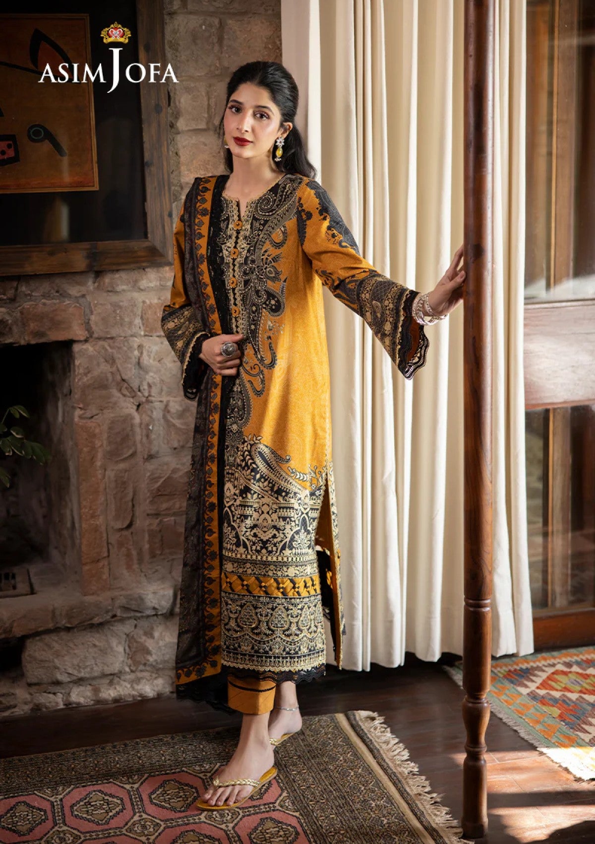 Winter Collection - Asim Jofa - Winter Wardrobe - AJUW-23