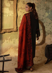 Winter - Sahar - Fall Edit - Embroidered 25 - AW1-25#Z12 - Scarlet Eclipse