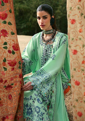 Lawn - Zaha - Unstitched Lawn 25 - ELAYA (ZL25-10 A)