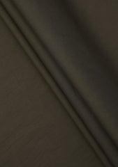 Italy Albini Twill Selvage Plain Cotton Fabric - L Mehndi