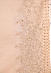 Embroidered Lawn Summer Shawl D#60 - Skin
