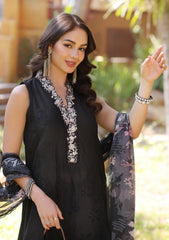 Lawn - Noor By Saadia Asad - Eid Luxury - Handwork Laserkari - NEH25#6A