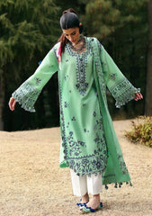 Lawn - Zaha - Unstitched Lawn 25 - ELAYA (ZL25-10 A)