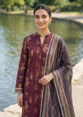 Lawn - Rubaaiyat - R Prints 26 - Volume 2 - RP2#16 - Maroon
