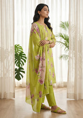 Lawn - Rubaaiyat - R Prints 26 - Volume 3 - D#18 - Lime Green