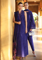 Lawn - Noor by Saadia Asad - Eid Schiffli Laserkari 26 - D#02A - Aloura