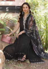 Lawn - Noor By Saadia Asad - Eid Luxury - Handwork Laserkari - NEH25#6A