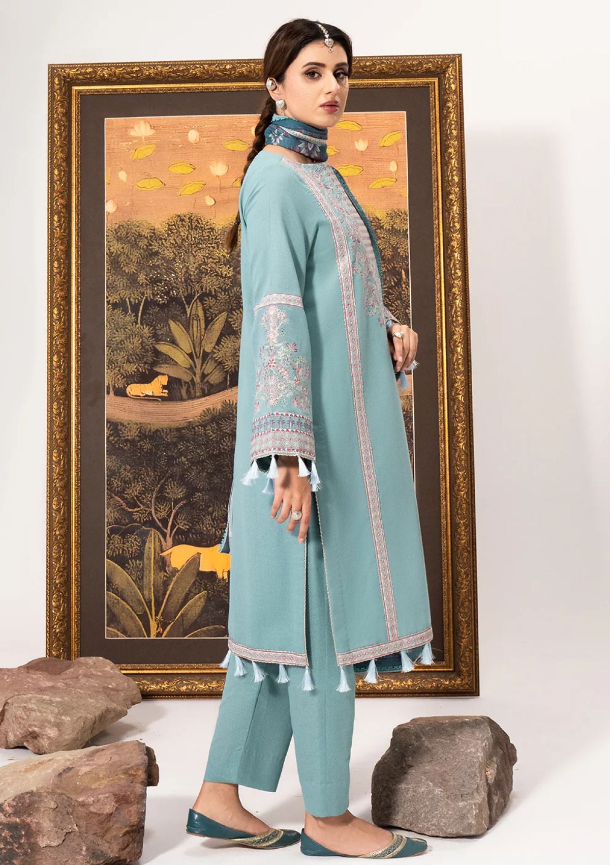 Winter Collection - Saad Shaikh - Luminaa - Frosted