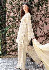 Lawn - Cross Stitch - Eid Edit-II - LWN#0219 - ORCHID FLARE