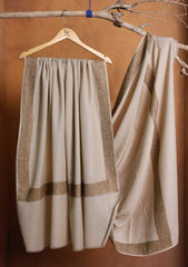 Pashmina Embroidered Border Shawl D#01 - Skin 1