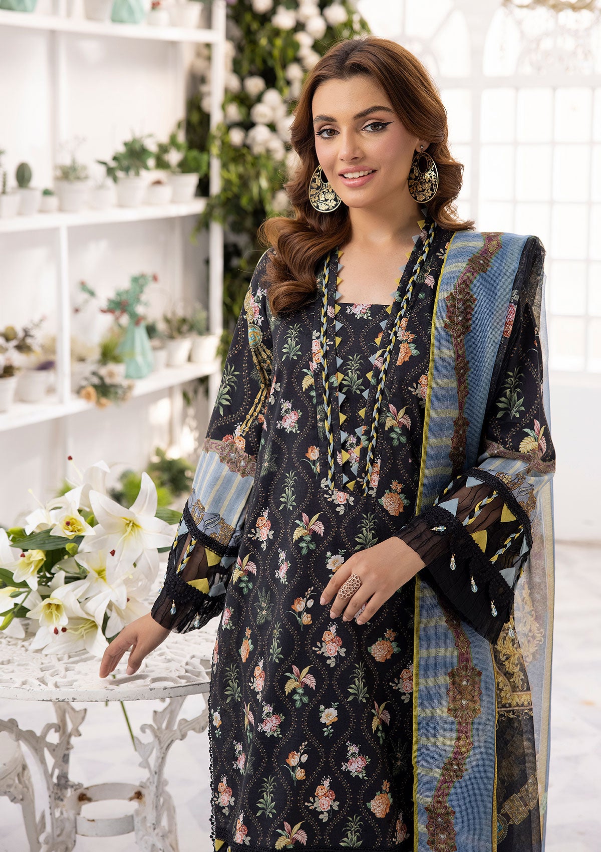 Lawn Collection - Tessa - Khunak - NIGHT GARDEN