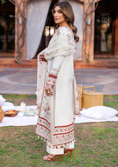 Lawn Collection - Farasha - Kaavish - FK24#06 - SURREAL WHITE