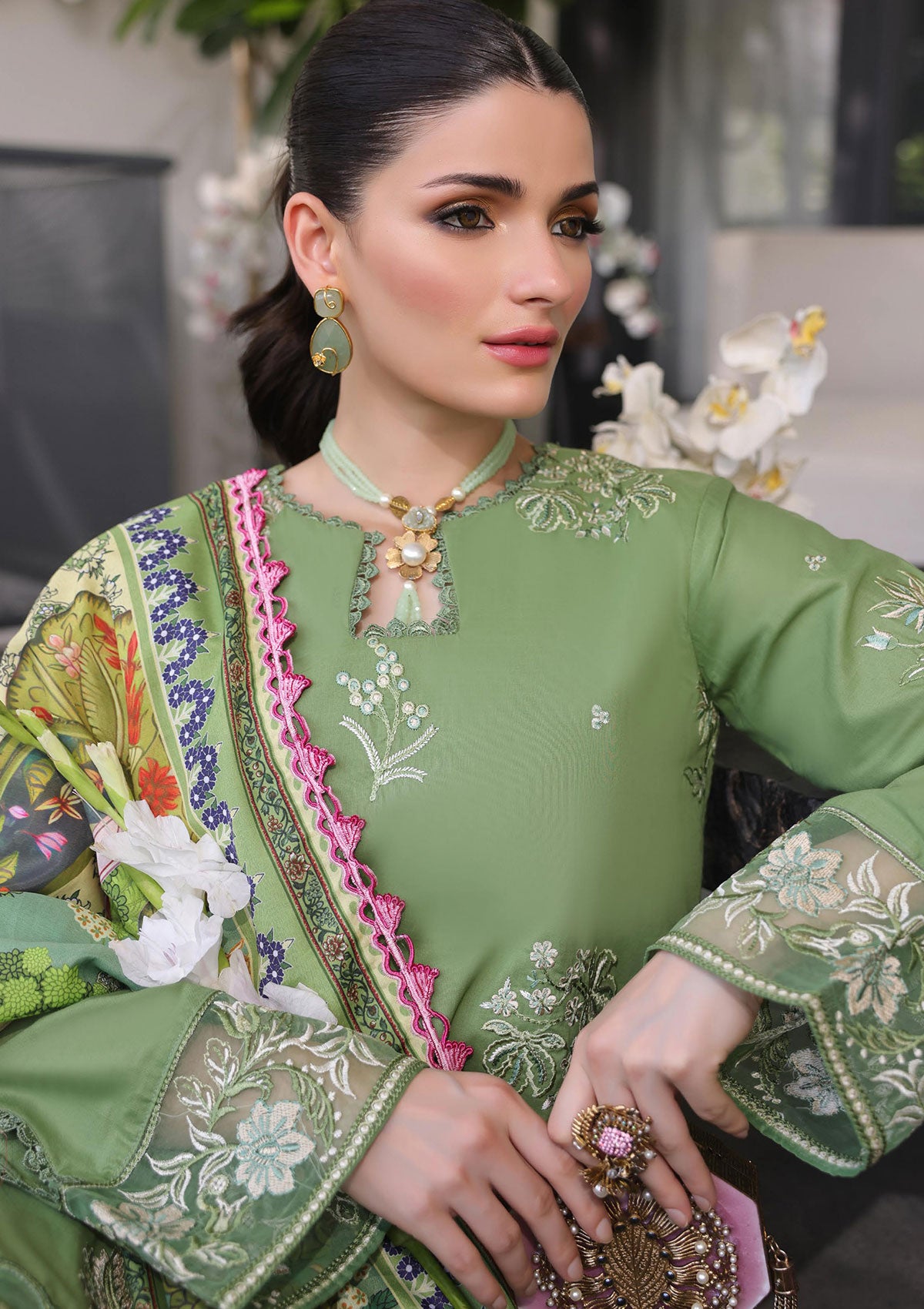 Lawn Collection - Sahane - Sera - SEL24#04 - SAGE