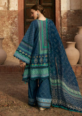 Lawn - Kahf Premium - Aangan Chiffon Prints 26 - KPS#01B - SUMBUL