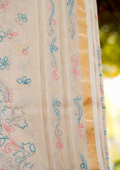 Needle Work Lawn Shawl D - 02 - M Skin