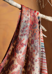 Pashmina Zari Jamawar Shawl D#67 - Skin