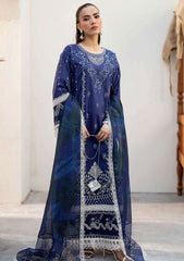 Lawn Collection - Saad Shaikh - Eid Luxe 24 - Tawny