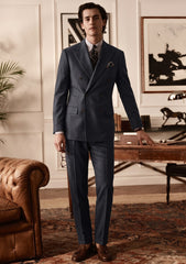 Loro Piana Zenit Cashmere Vicuna Wool & Silk Fabric - D Grey