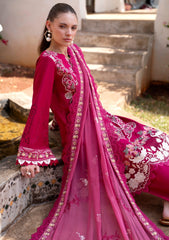 Lawn - Nofha - Afsana 25 - Pink Ruby