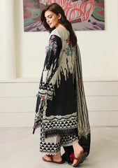 Lawn - Roheenaz - Petals In Print 26 - RUNSS#904 - Black Petals