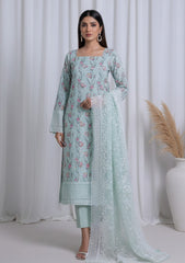 Lawn - Rubaaiyat - R Prints 26 - D#213 - Mint Green
