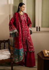Lawn - Sundas Ahad - Camelia - Luxury 26 - EL#02 - Rouge