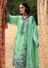 Lawn - Zaha - Unstitched Lawn 25 - ELAYA (ZL25-10 A)