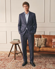 Ermenegildo Zegna Trofeo Australian Wool Fabric - Blue