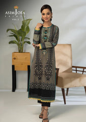Lawn Collection - Asim Jofa - Basic - Print - 2 Pcs - AJBP#54