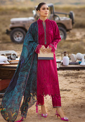 Lawn Collection - Al Zohaib - Mahiymaan - Eid Edit - ALM24#08 - Regal Raspberry