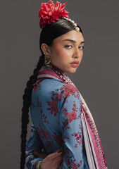 Lawn - Zara Shahjahan - Anarkali SS 26 - D#02 - Falak Ara