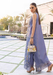 Lawn - Crimson - Flow Unstitched 26 - CFD#1B - FLORAL SERENITY