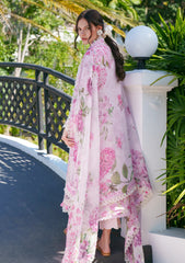 Lawn - AJR Couture - Printed Chikankari 26 - Rumi