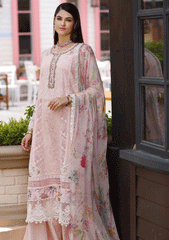 Lawn Collection - Saadia Asad - Eid Handwork - Laserkari - D#10