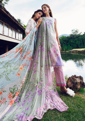 Lawn - Roheenaz - Garden Veil - Printed 25 - RGV#07-B - Tulip Sugar